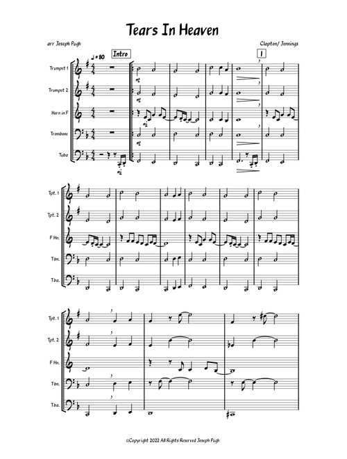 Tears in heaven – Eric Clapton/Will Jennings