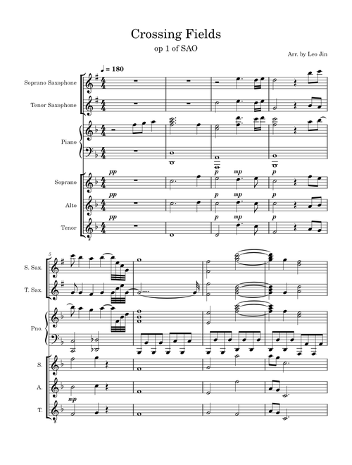 Crossing field – LiSA