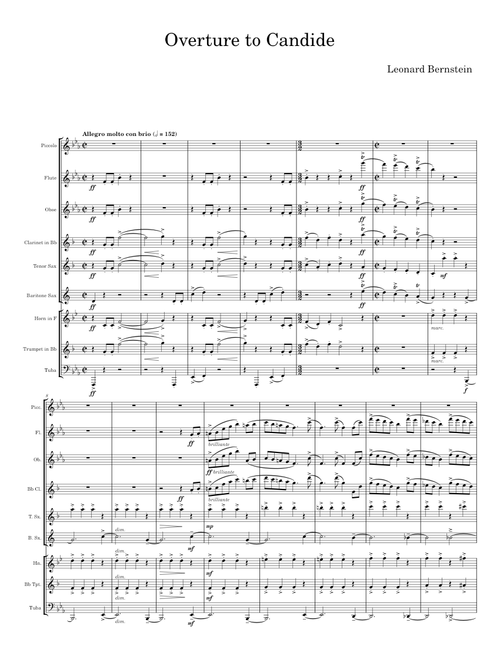 Overture to Candide - Leonard Bernstein