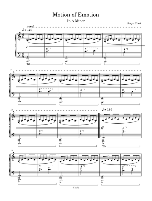 Motion of Emotion - Soryn Clark