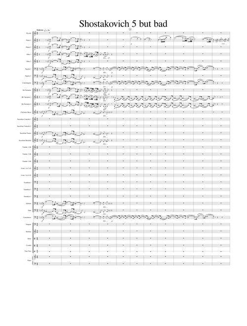 Symphony No. 5 in D minor, Op. 47 – Dmitri Shostakovich Shostakovich 5