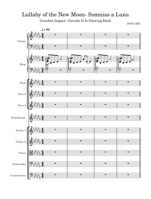Lullaby of the New Moon (I): Somnias a Luna – HOYO-MiX