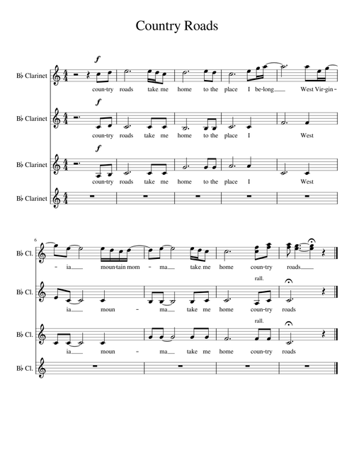 Country Roads - Clar - Prism