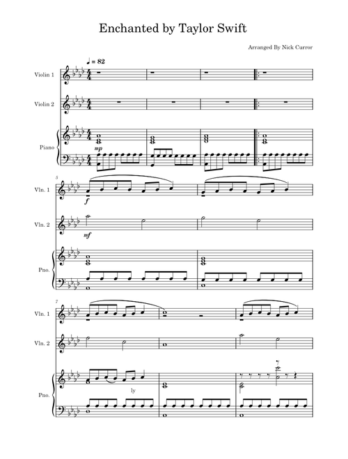 Enchanted – Taylor Swift