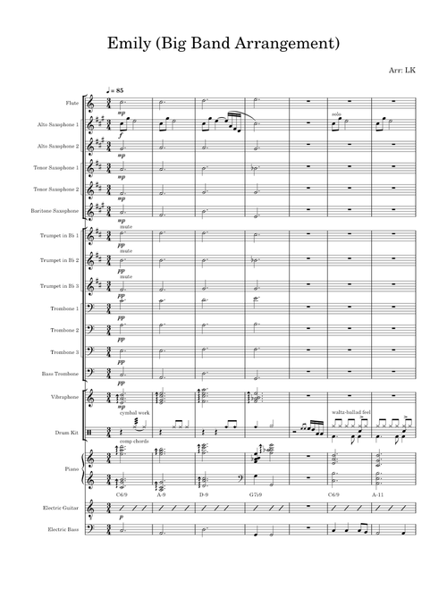 Emily – Johnny Mandel