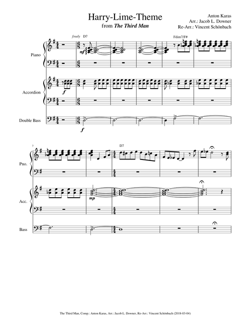 The Third Man - Harry Lime Theme (by Anton Karas)