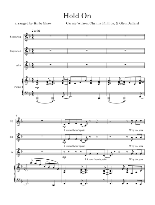 Hold On – Wilson Phillips