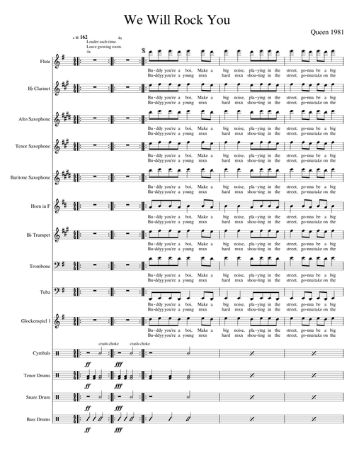 We Will Rock You - Queen