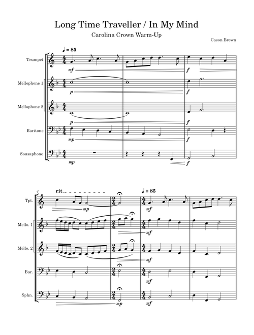 Long Time Traveller Trumpet