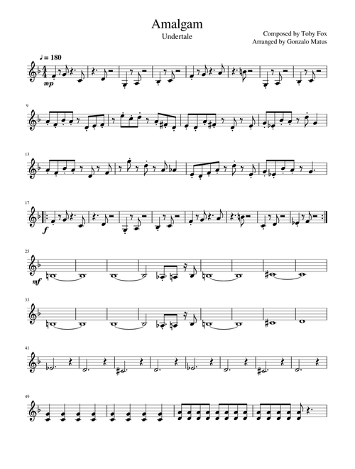 Amalgam - Violin Solo