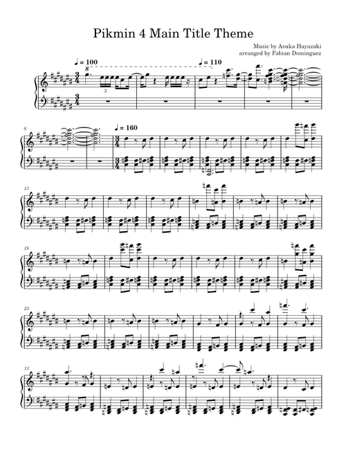 Pikmin 4 Title Theme – Masaya Kuzume