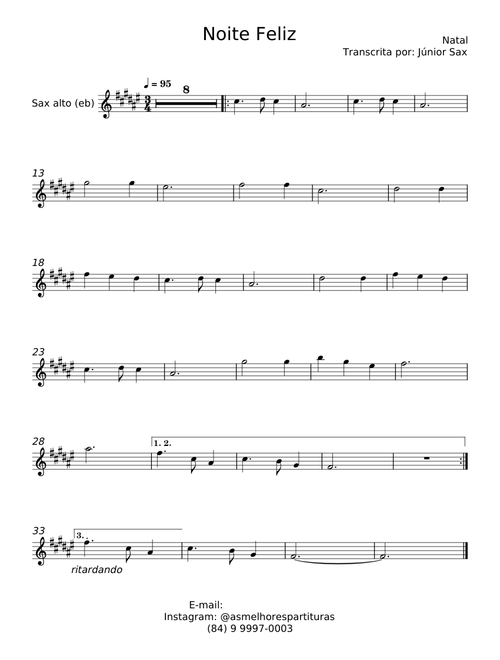 Noite Feliz - Música de Natal