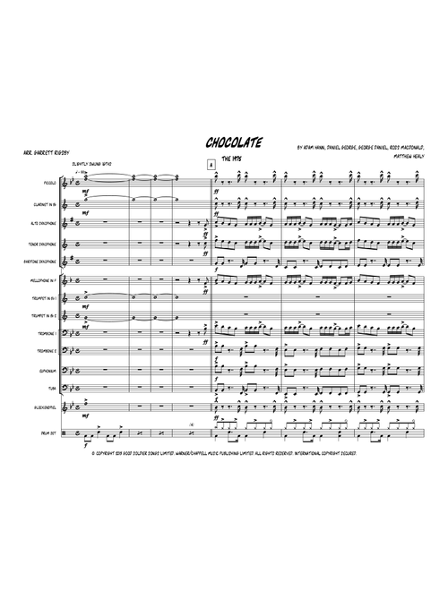Chocolate (Arr. Garrett Rigsby) - The 1975 (Marching Band)
