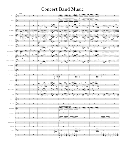 Concert Band Music