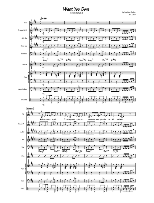 Want you gone – Jonathan Coulton