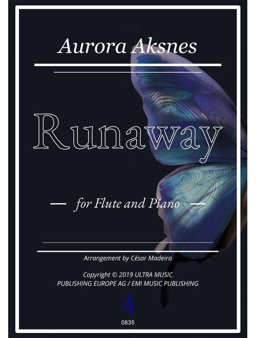 Runaway (Arr. César Madeira) - Aurora (Flute and Piano)