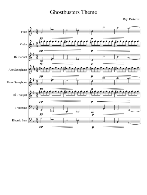 Ghostbusters Theme