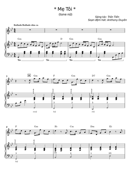 Mẹ Tôi - Trần Tiến
