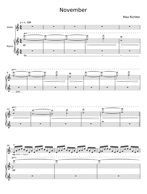 November - Max Richter