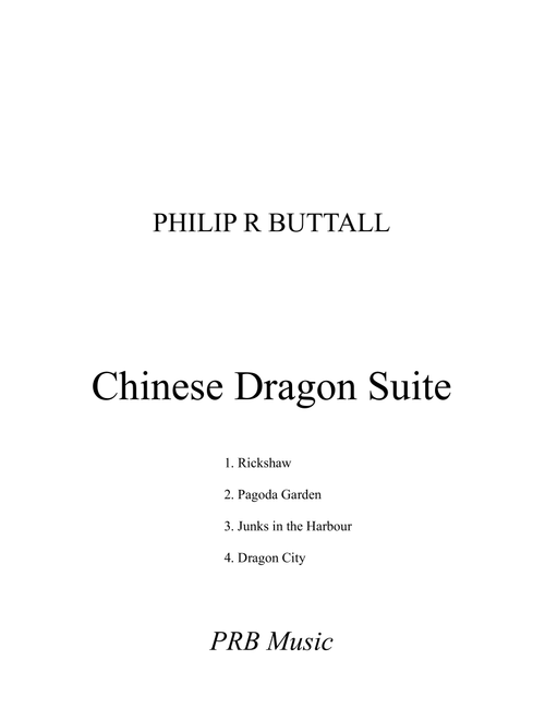 Chinese Dragon Suite (Piano Solo) - Philip R Buttall (Piano Solo)