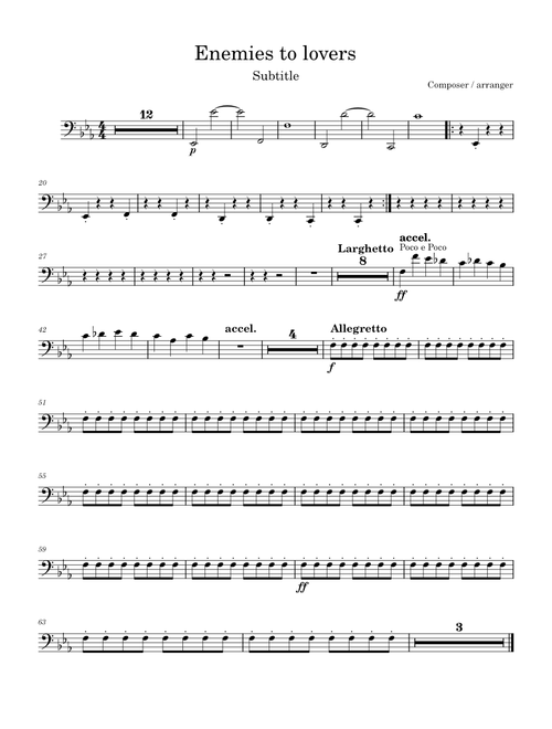 Enemies to lovers Cello 2