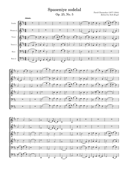 Spasenie sodelal – Pavel Chesnokov