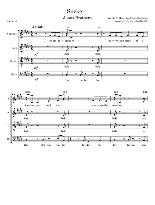 Sucker – Jonas Brothers
