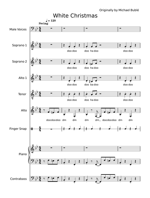 White Christmas - Michael Bublé
