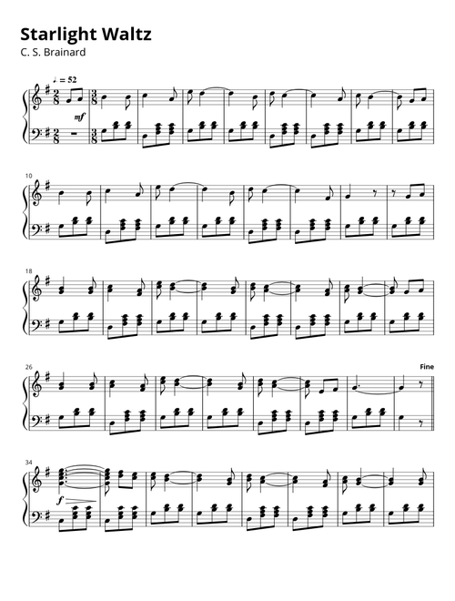 C.S. Brainard - Starlight Waltz