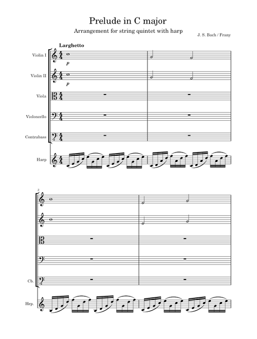 Prelude and Fugue in C major, BWV 846 – Johann Sebastian Bach
