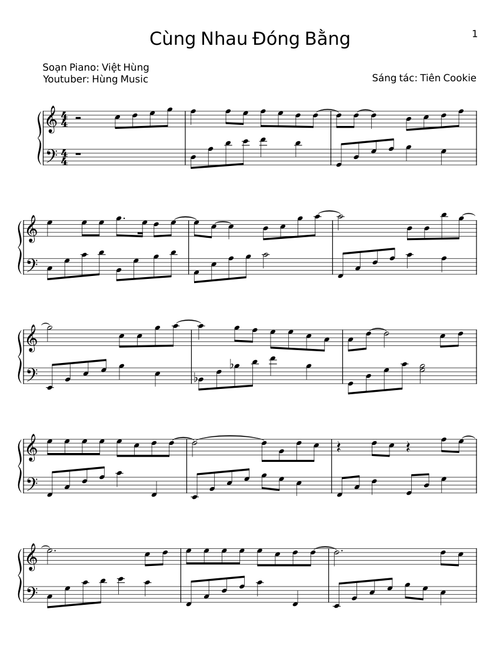 Cùng Nhau Đóng Bằng - Việt Hùng