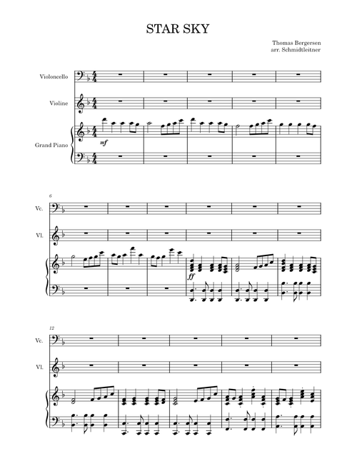 Star Sky – Thomas Bergersen