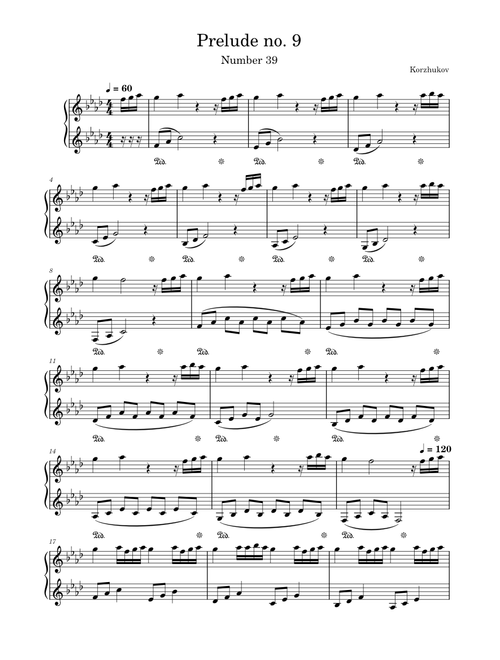 Prelude no. 9 - Korzhukov