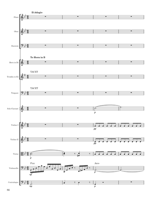 Second Concerto for Clarinet - C. M. von Weber