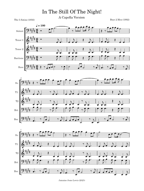 In The Still Of The Nite (I'll Remember) – Boyz II Men, The Five Satins In The Still Of The Night!