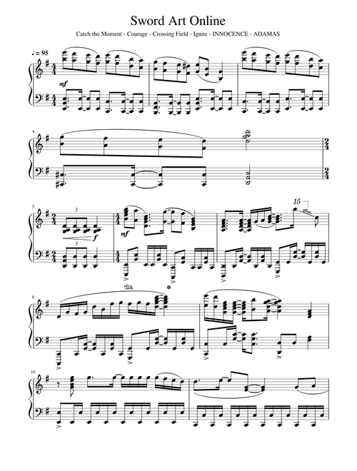 Sword Art Online Medley