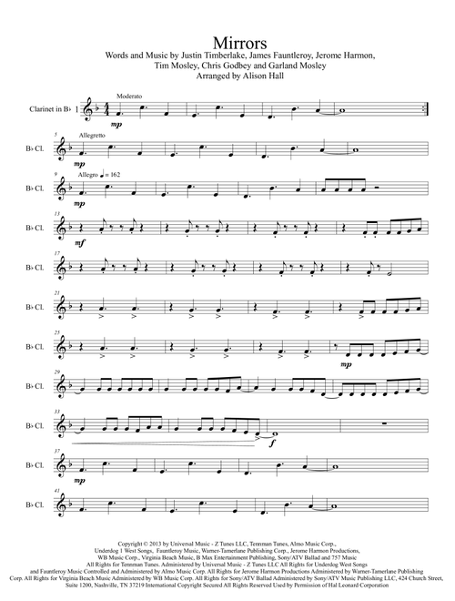 Mirrors (Arr. Alison Hall) - Justin Timberlake (Woodwind Ensemble)