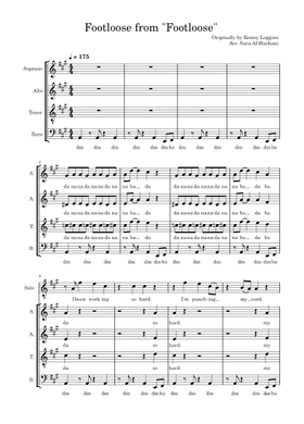 Free Footloose by Kenny Loggins sheet music | Download PDF or
