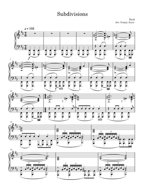 Subdivisions