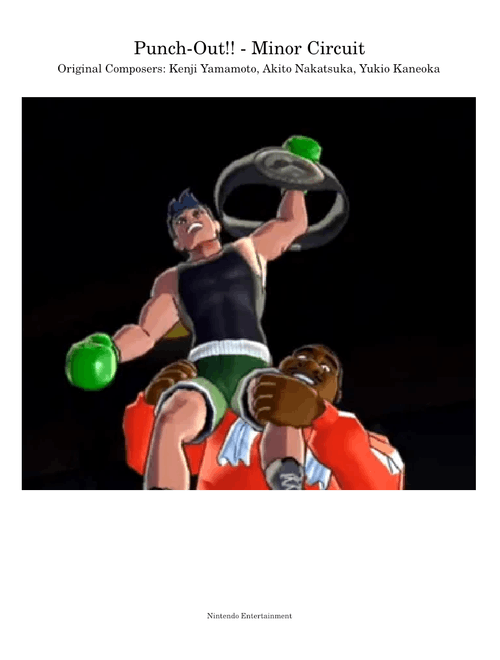 Punch-Out!! Minor Circuit