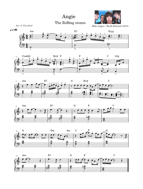 Angie – The Rolling Stones
