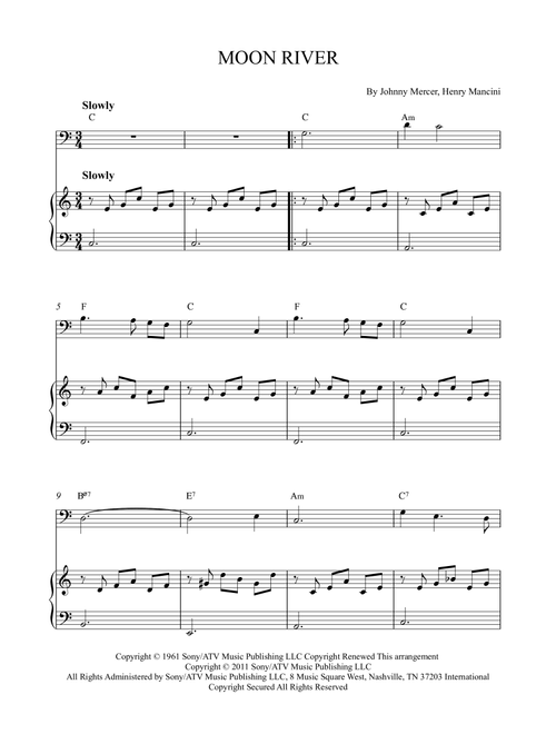 Moon River (Arr. Alex Nunes Rodrigues) - Andy Williams (Tuba and Piano)