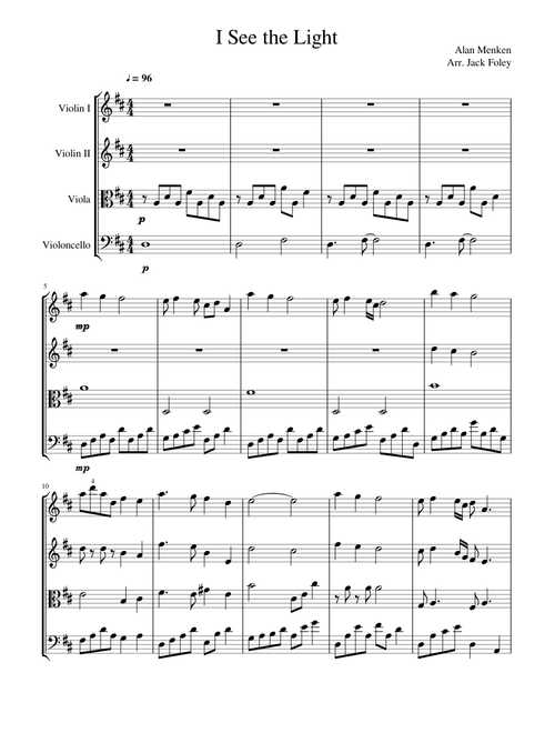 I See the Light: String Orchestra