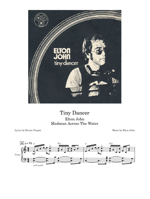Tiny Dancer – Elton John