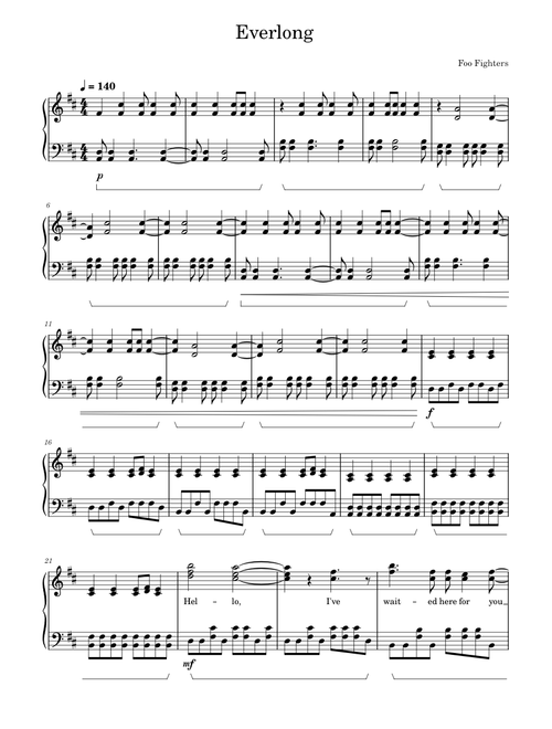 Everlong - Foo Fighters