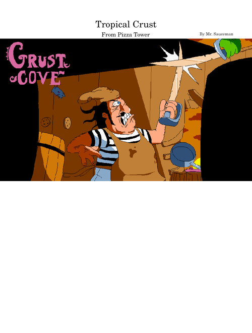 Tropical Crust - Ronan "Mr. Sauceman" de Castel, ClascyJitto & Post Elvis | Pizza Tower OST