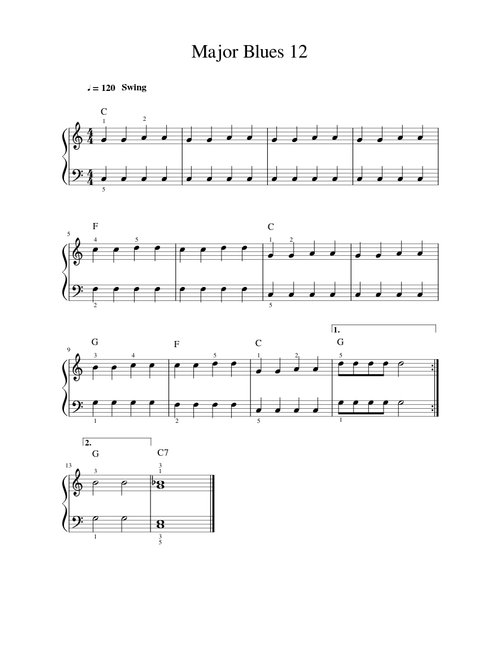 Major Blues 12