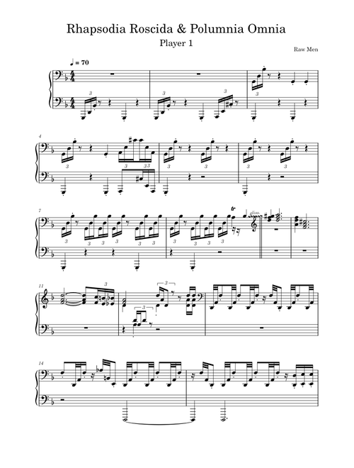 Polumnia Omnia – HOYO-MiX Rhapsodia Roscida & Polumnia Omnia Player 1 - Raw Men