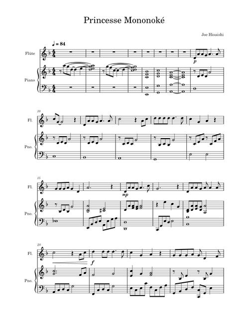 Mononoke hime - Joe Hisaishi