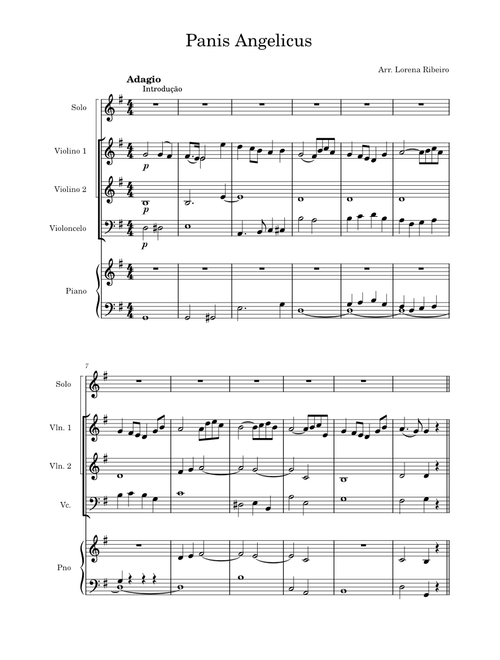 Mass, Op.12, No.5 (Panis Angelicus) – César Franck